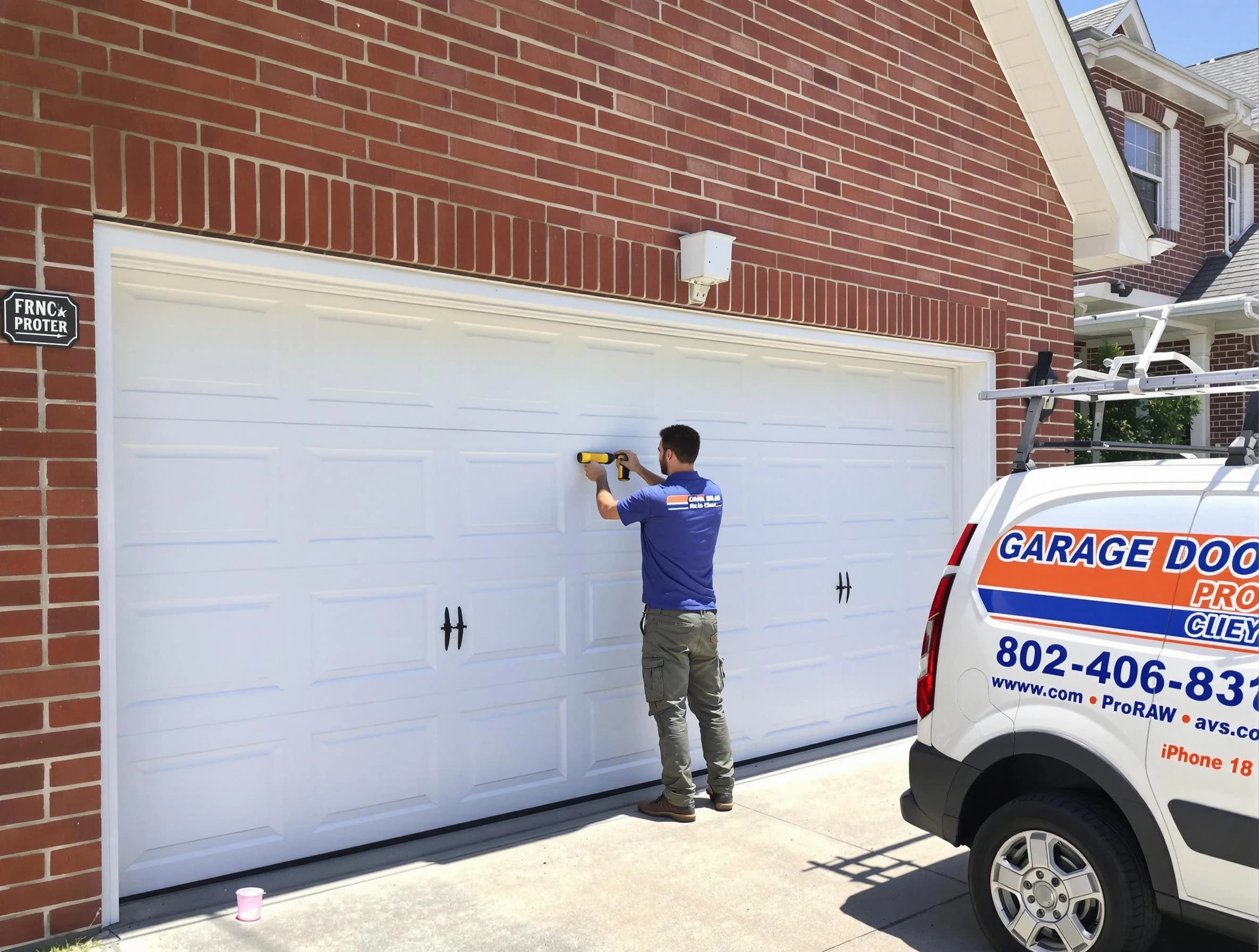 Local garage door repair service by Thompson's Station Garage Door Repair in Thompson's Station